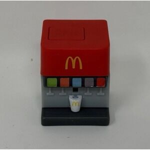 Lil McDonald's Happy Meal Toy #5 Pop Machine Soda Fountain Drink Dispenser 2025
